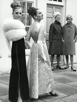 Images Dated 25th June 2018: Evening wear styles 1966