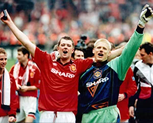 Manchester United Collection: FA Cup Final 1996 - Liverpool 0 v Manchester United 1 Gary Pallister