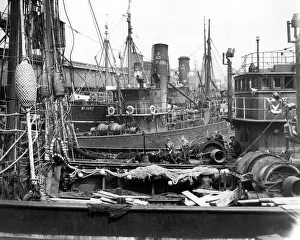 Fishing boats at Fleetwood