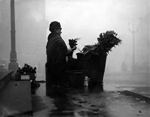 Times Gone By Prints: Flower Seller