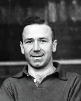 Images Dated 14th December 2023: Footballer Sir Matt Busby when he played for Liverpool in 1938