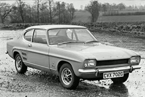 Images Dated 20th August 2021: The Ford Capri 1600 GT (XL) 1969