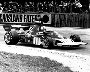Motoring Prints: Formula One Racing Driver Clay Regazzoni driving for Ferrari in 1974