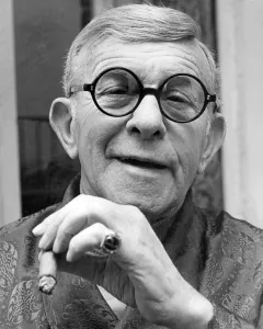 Famous Face Prints: George Burns