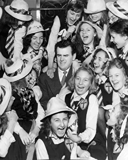 Famous Face Prints: George Cole at the St Trinians premiere