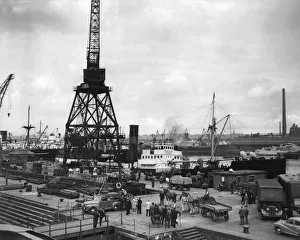 1950s Prints: Govan Docks 1954