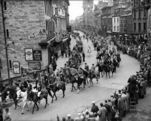 B And W Prints: Hawick Common Riding 1947