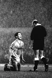 Have a heart ref, Nigel Clough (Forest) on his knees