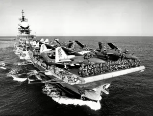 Navy Prints: HMS Hermes, Royal Navy Aircraft Carrier HMS Hermes (R12) was a