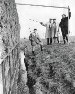 Racing Prints: InspectingBecher'sBrookon the Grand National course, Aintree 1967