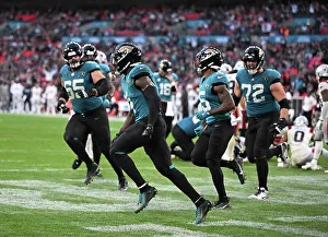 Jacksonville Jaguars v New England Patriots. Wembley stadium, London 2024