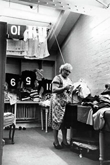 Images Dated 22nd August 2023: Jessie Gregg West Ham Football Club wash woman