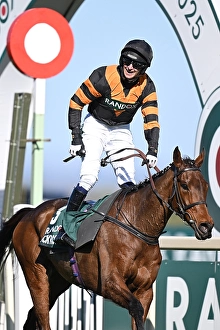 Soul Of Sport Prints: Jockey Patrick Mullins wins on Nick Rockett 2025 Grand National Aintree