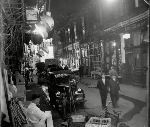 London Prints: Leadenhall Market 1957