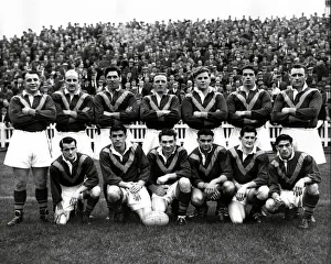 League Prints: Leeds rugby league team 1957