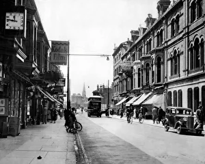 Streets Prints: London Road, Lowestoft 1937