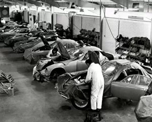 Vintage Cars Collection: The Lotus Elite in production