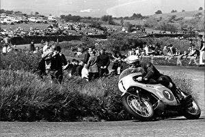 Motor Racing Collection: Mike Hailwood at the Isle of Man TT races 1967