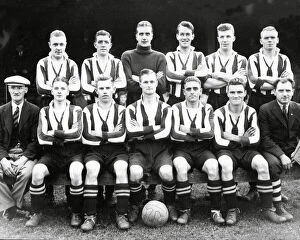 Team groups Collection: Montrose F. C. team group 1936-7