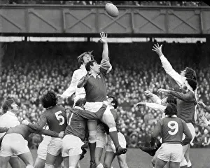 Rugby Union Prints: Five Nations England V Wales at Twickenham Wales won the game 12-3