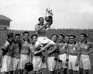 Scottish Football Collection: Partick Thistle FC with Scottish FA Cup, 1954