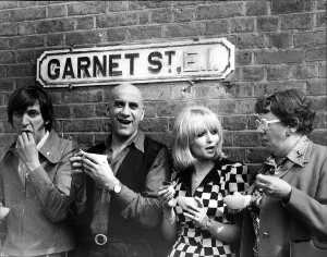 Famous Face Prints: Paul Angelis,  Warren Mitchell, Adrienne Posta, and Dandy Nichols