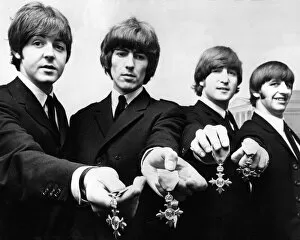 The Beatles Collection: Paul McCartney, George Harrison, John Lennon and Ringo Starr pro