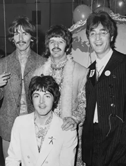 Paul McCartney, George Harrison, Ringo Starr and John Lennon