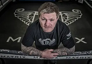 Boxers Prints: Ricky Hatton at his gym in Manchester