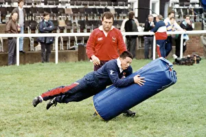 Rugby Union Prints: Rory Underwood in full flight training