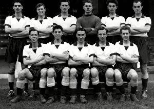 Images Dated 20th October 2020: Rotherham United FC 1954 / 55 Back Row L to R: S. McLaren F. Davis