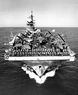 Ships Collection: Royal Navy Aircraft Carrier, HMS Hermes