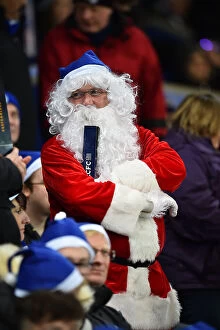 Images Dated 19th December 2023: Santa on the terraces