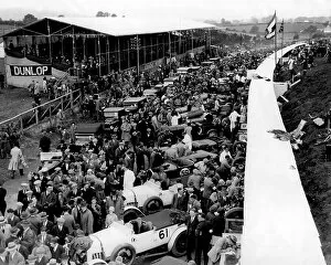 Motor Racing Collection: Scenes at the Ulster Road Race in Northern Ireland 1929