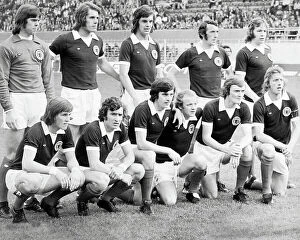 Images Dated 11th September 2023: The Scotland World Cup Squad of 1974