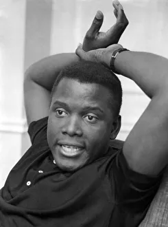 Sixties Prints: Sidney Poitier, actor, 1961