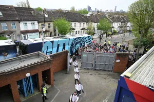 Rowing Prints: Soul of Sport Selhurst Crystal Palace v Manchester City 2024 Man City team arriving