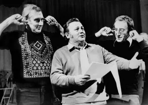 Mail Newspapers Prints: Spike Milligan, Harry Secombe and Peter Sellers - the Goons 1972