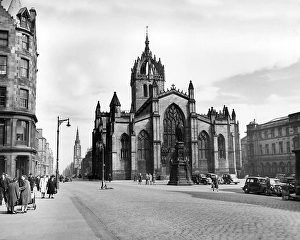 Scotland Prints: St Giles Cathedral, Edinburgh 1964