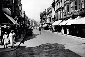 Streets Prints: St. Thomas Street, Weymouth, Dorset 1936