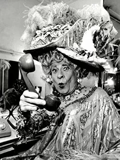 Famous Faces Collection: Stanley Baxter, dressed as a pantomime dame