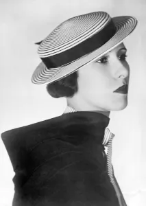 Fashions From The 1930s Prints: Thirties ladies boater style hat
