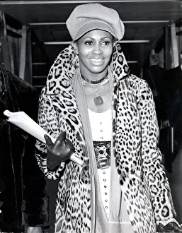Famous Face Prints: Tina Turner in 1970