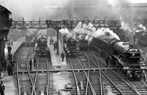 Trains Collection: Trains at Kings Cross