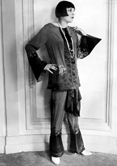 Fashions From The 1930s Prints: Twenties silk pyjamas