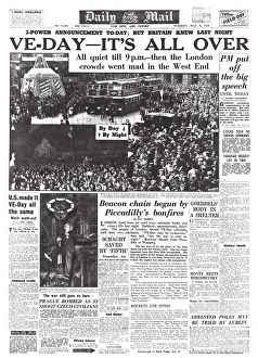 V. E. Day Daily Mail 8 May 1945