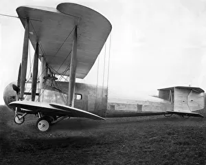 Aircraft Prints: A Vickers Vernon Lion 14 seat troop carrying aeroplane 1926
