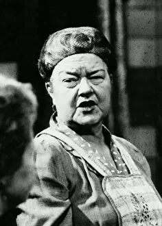 Images Dated 2nd January 2020: Violet Carson as Ena Sharples in Coronation Street 1969
