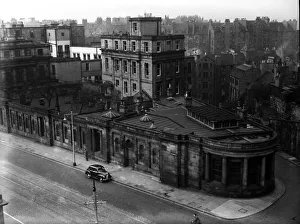 1950s Prints: Waterloo Place Edinburgh - Old Carlton Burial 1950