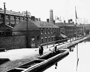 B And W Prints: The Wedgewood Factory in Stoke on Trent, 1936